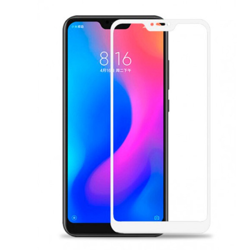 

Защитное стекло 3D для Xiaomi Redmi Note 6 Pro (White)