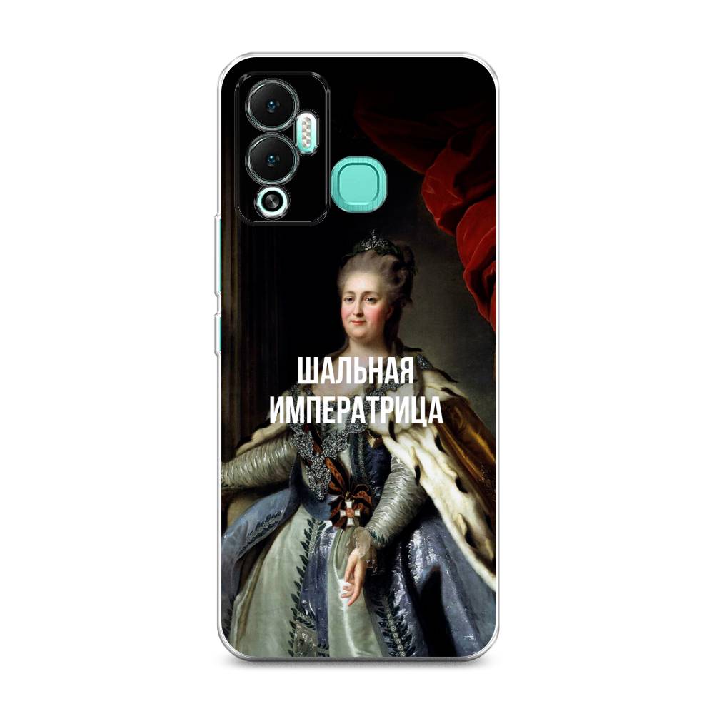 

Чехол Awog на Infinix Hot 12 Play "Шальная императрица", Разноцветный, 3101750-6