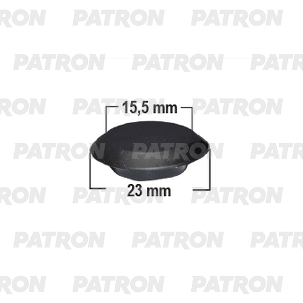 Заглушка пластиковая PATRON p372820t
