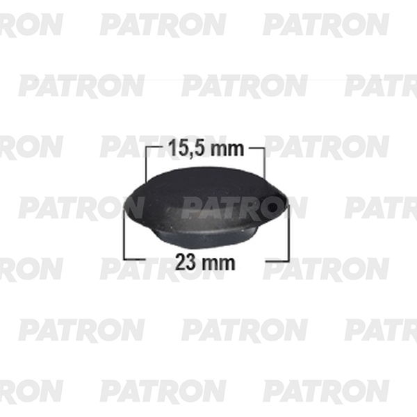 Заглушка пластиковая PATRON p372820t 160₽