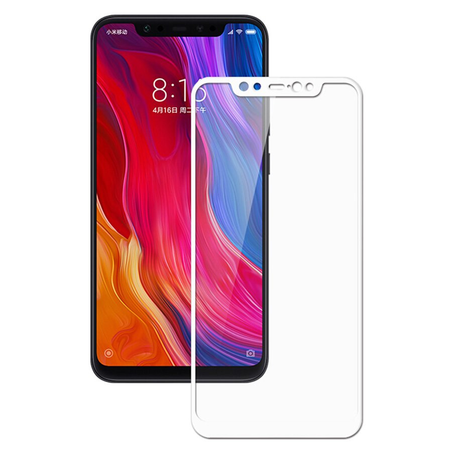 

Защитное стекло 3D для Xiaomi Mi 8 (White)