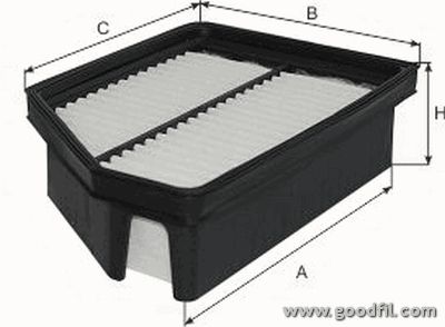 

Фильтр воздушный GOODWILL AG 347