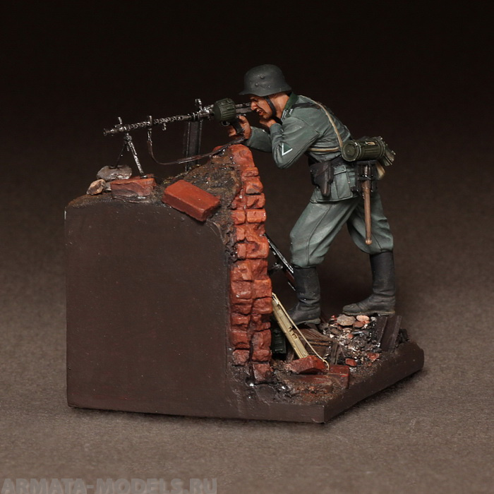 

3545SOGA German machine gunner on position.1942.