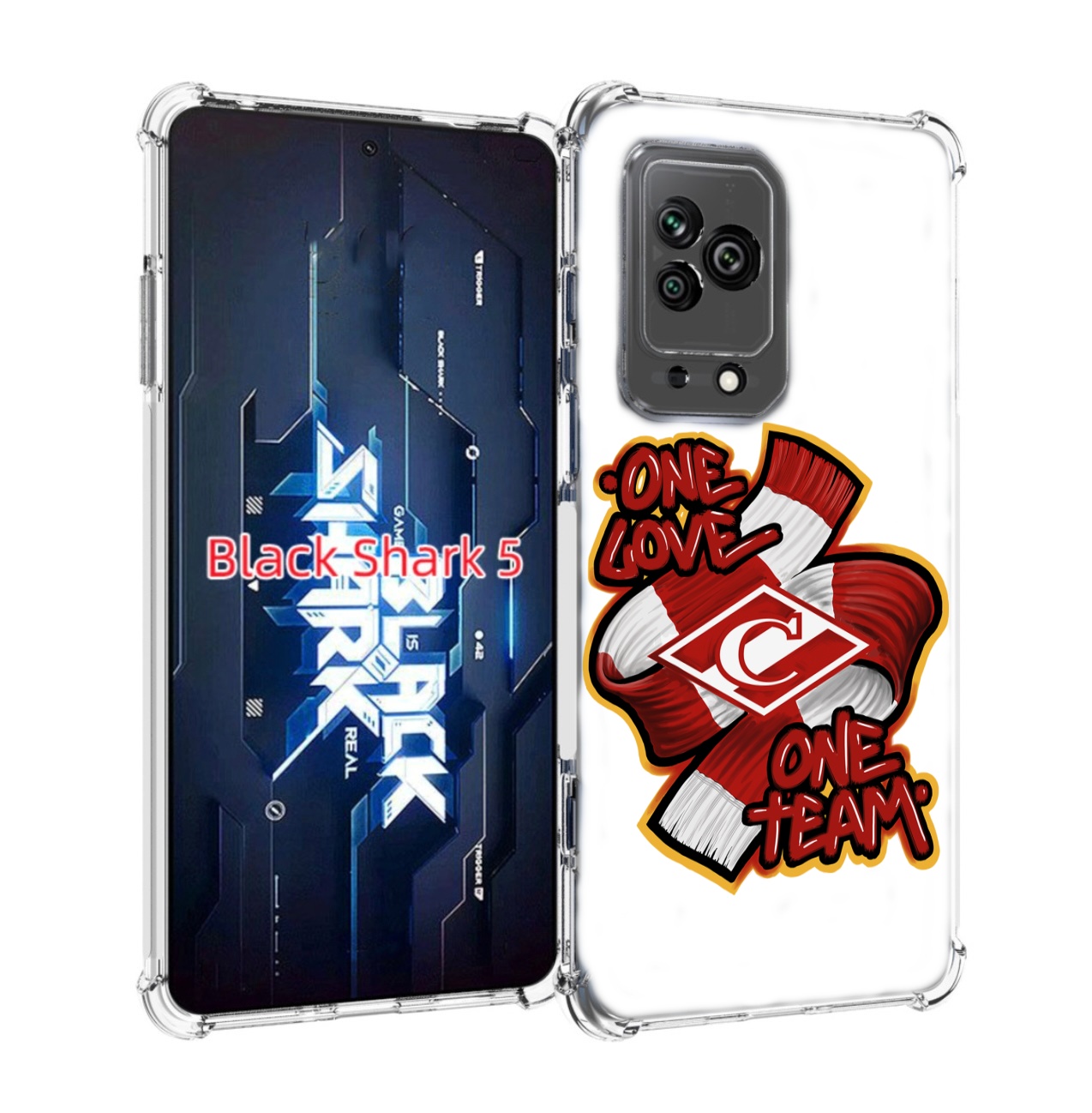

Чехол MyPads Одна любовь-Спартак для Xiaomi Black Shark 5, Прозрачный, Tocco