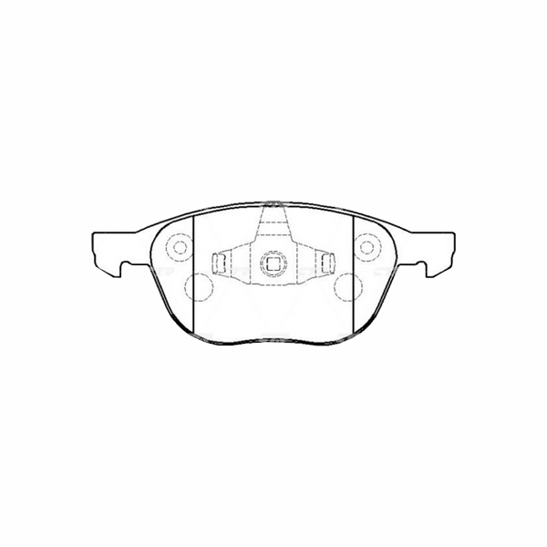 

Тормозные колодки Ctr передние GK0159P, GK0159P