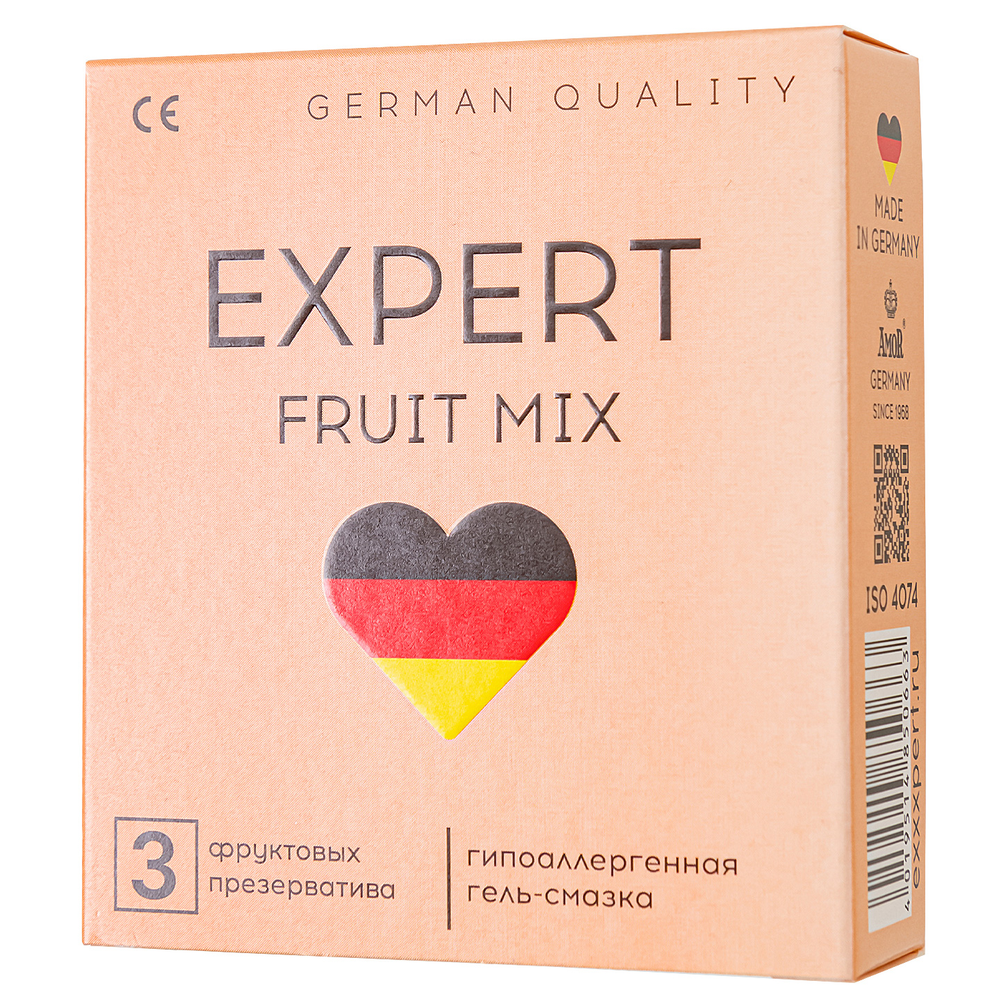 Презервативы Expert Fruit Mix, 3 шт. прозрачный