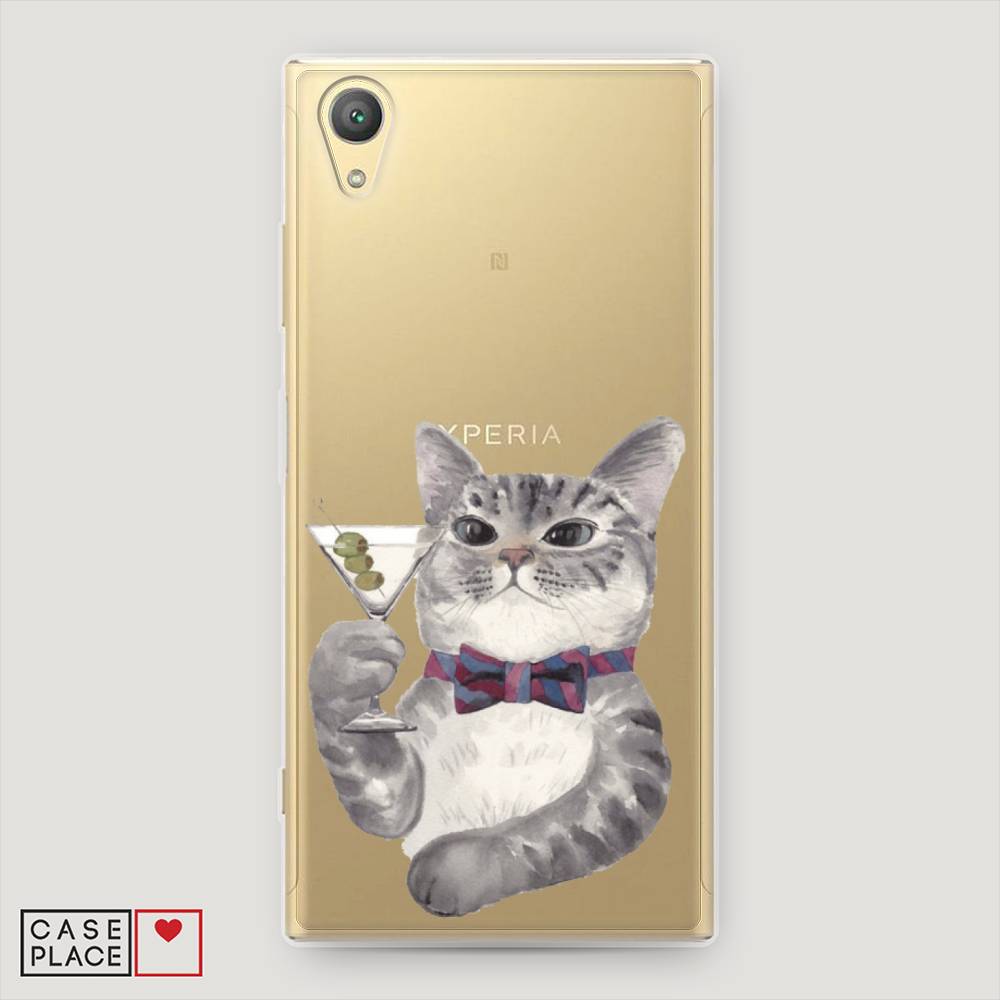 

Силиконовый чехол "Кот джентльмен" на Sony Xperia XA1 plus, Кот джентльмен