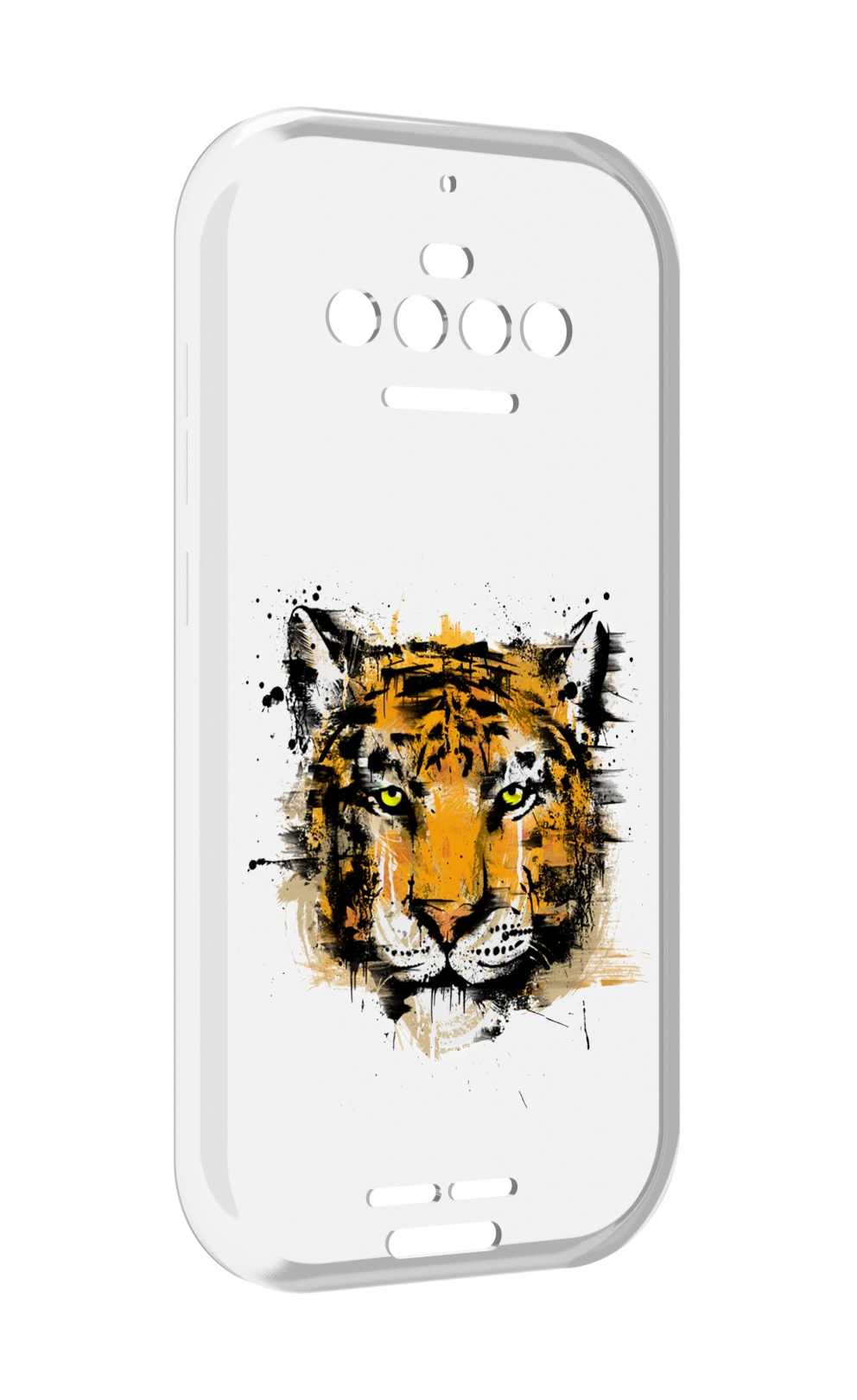 

Чехол MyPads тигруля для Oukitel F150 R2022, Прозрачный, Tocco