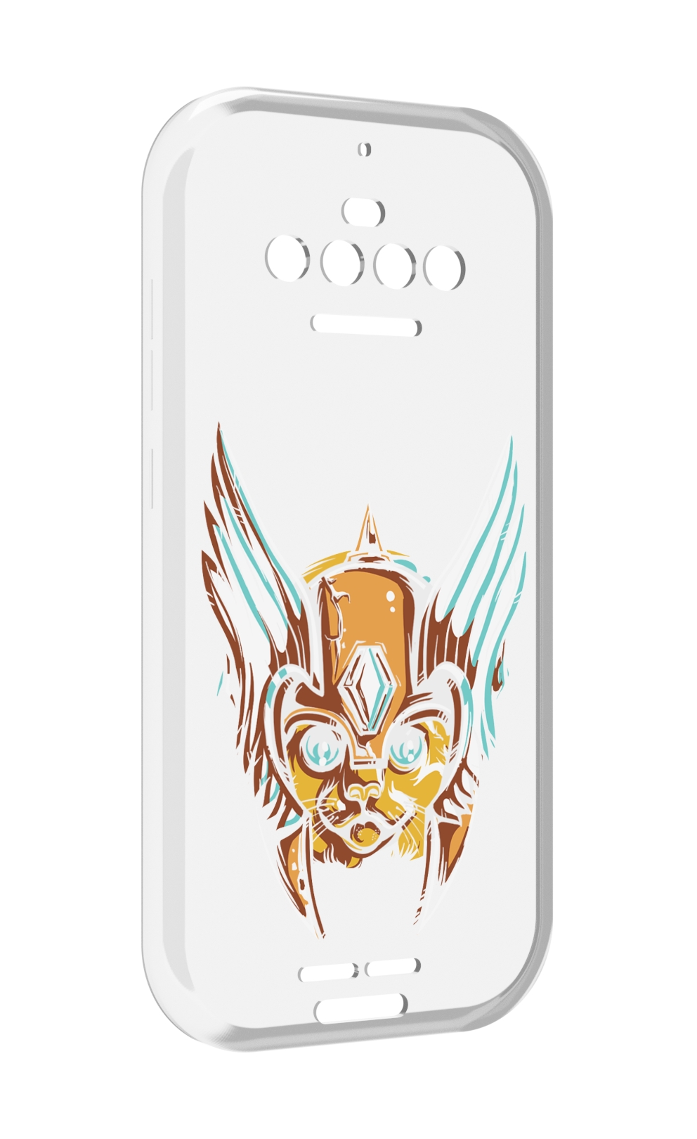 

Чехол MyPads тор абстракция для Oukitel F150 R2022, Прозрачный, Tocco