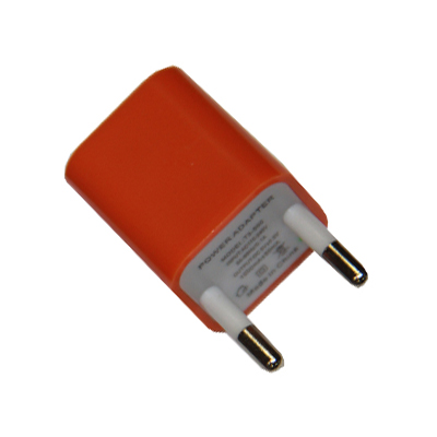 фото Сетевое зарядное устройство usb t3-500 (1a) <оранжевый> promise mobile