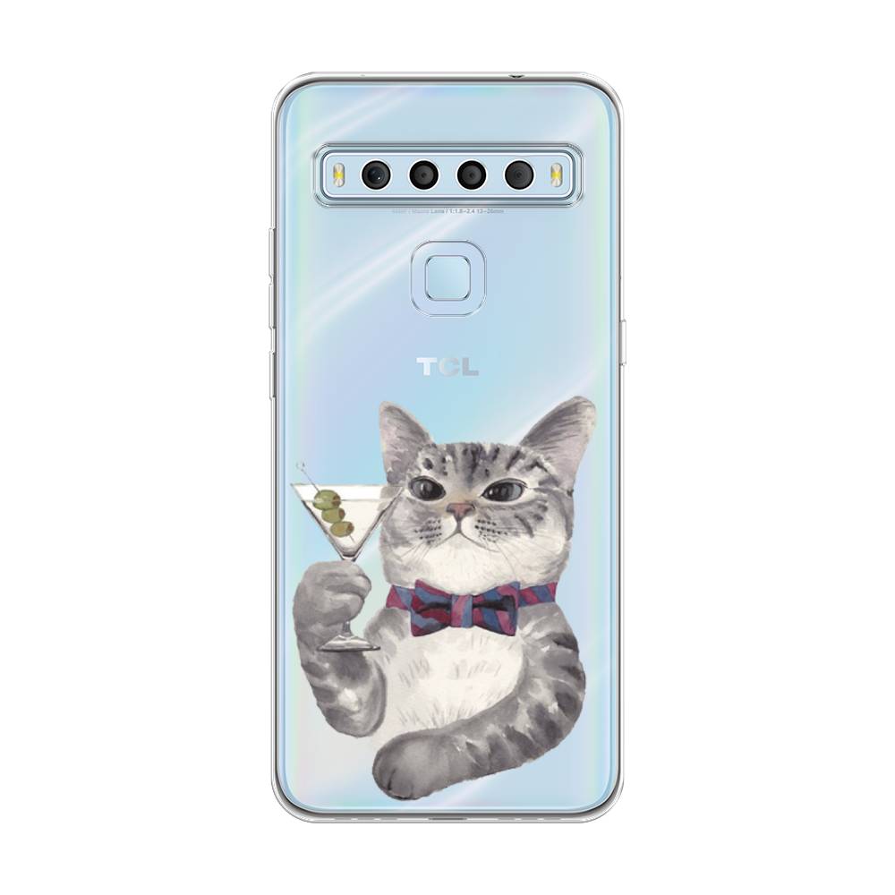 

Силиконовый чехол "Кот джентльмен" на TCL 10L, Кот джентльмен
