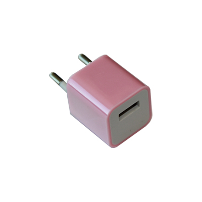 фото Сетевое зарядное устройство usb t3-500 (1a) <розовый> promise mobile