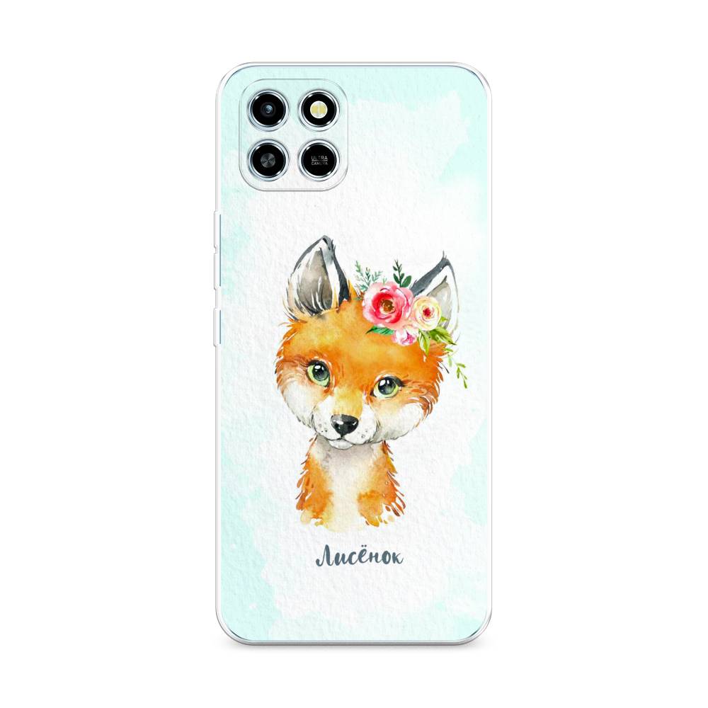 

Чехол для Infinix Smart 6 HD "Мой лисёнок", Голубой;оранжевый, 3101650-1