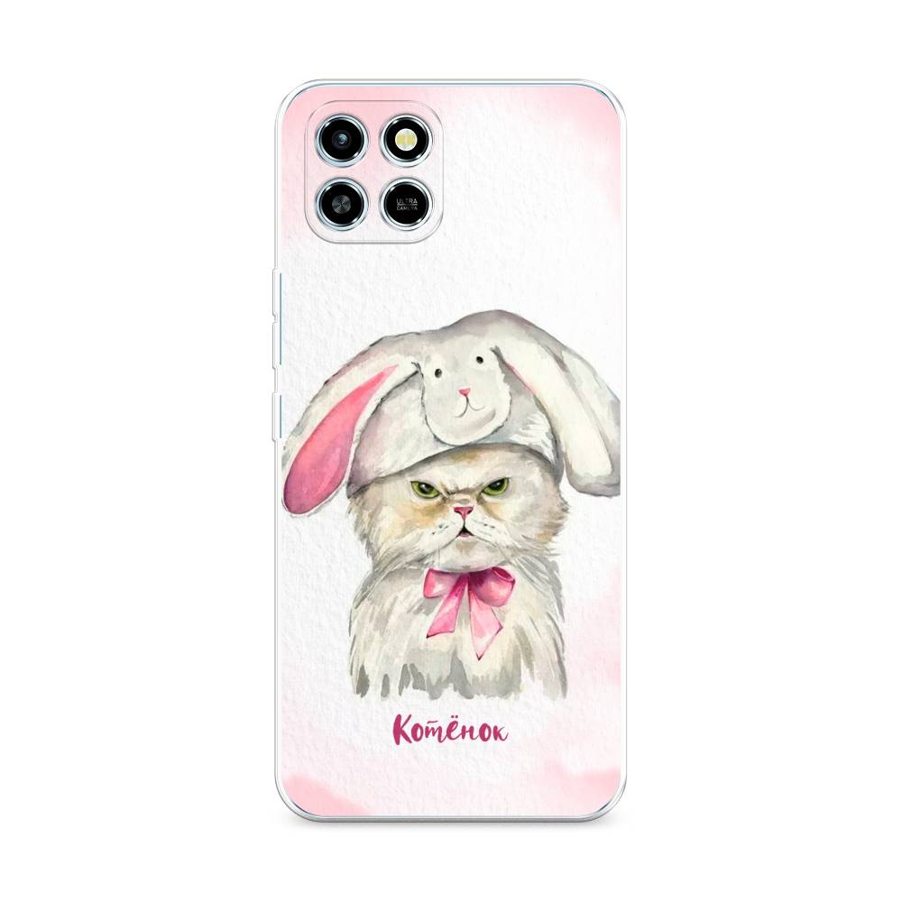 

Чехол для Infinix Smart 6 HD "Мой котёнок", Розовый;серый, 3101650-1