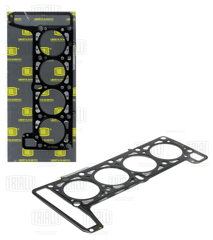 

TRIALLI Прокладка ГБЦ метал. для а/м Лада 2123 Chevrolet Niva (02-)1.7i (GZ 101 5008) 1шт, GZ1015008