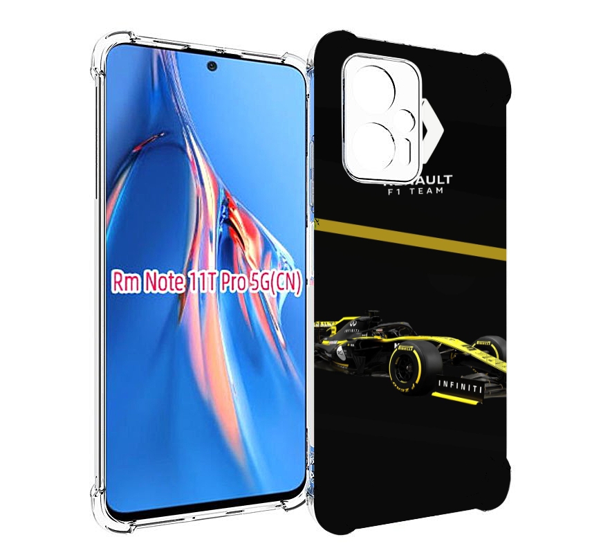 

Чехол MyPads рено renault 2 для Xiaomi Redmi Note 11T Pro / 11T Pro Plus / Poco X4 GT п..., Прозрачный, Tocco
