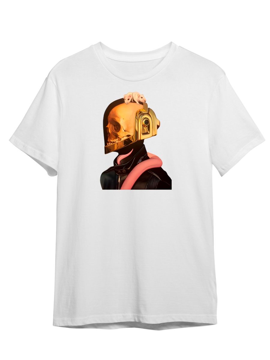 

Футболка унисекс Каждому Своё Daft Punk/Дафт Панк MGDP12 белая 4XL, Белый, "Daft Punk/Дафт Панк" MGDP12