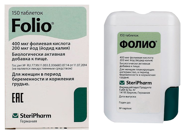 

Folio SteriPharm Export таблетки 95 мг 90 шт.