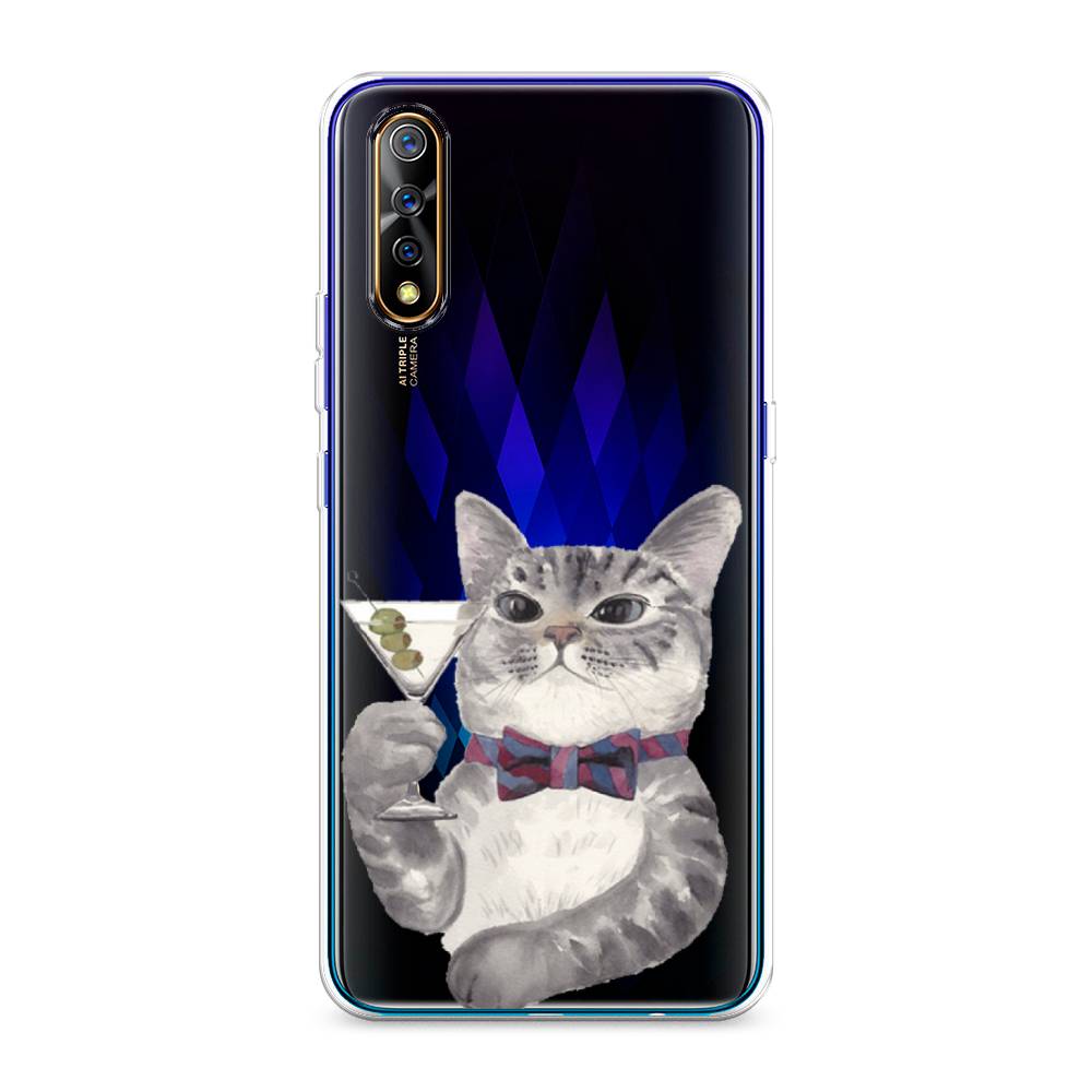 

Силиконовый чехол "Кот джентльмен" на Vivo V17 Neo, Кот джентльмен