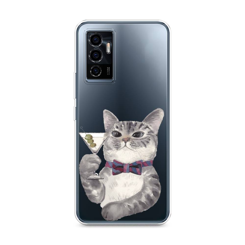 

Силиконовый чехол "Кот джентльмен" на Vivo V23e, Кот джентльмен