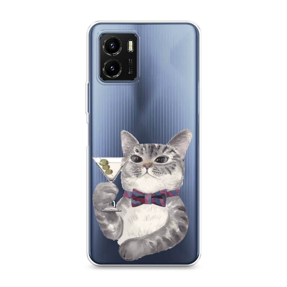 

Силиконовый чехол "Кот джентльмен" на Vivo Y10, Кот джентльмен