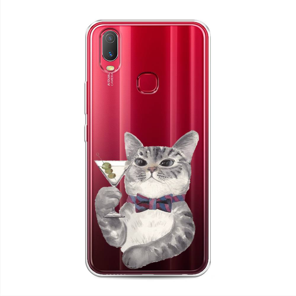 

Силиконовый чехол "Кот джентльмен" на Vivo Y11, Кот джентльмен