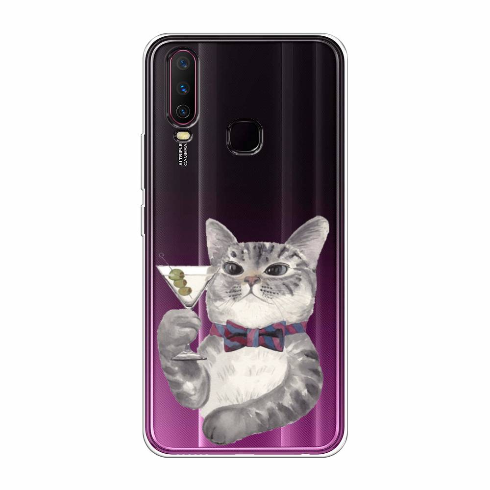 

Силиконовый чехол "Кот джентльмен" на Vivo Y17, Кот джентльмен