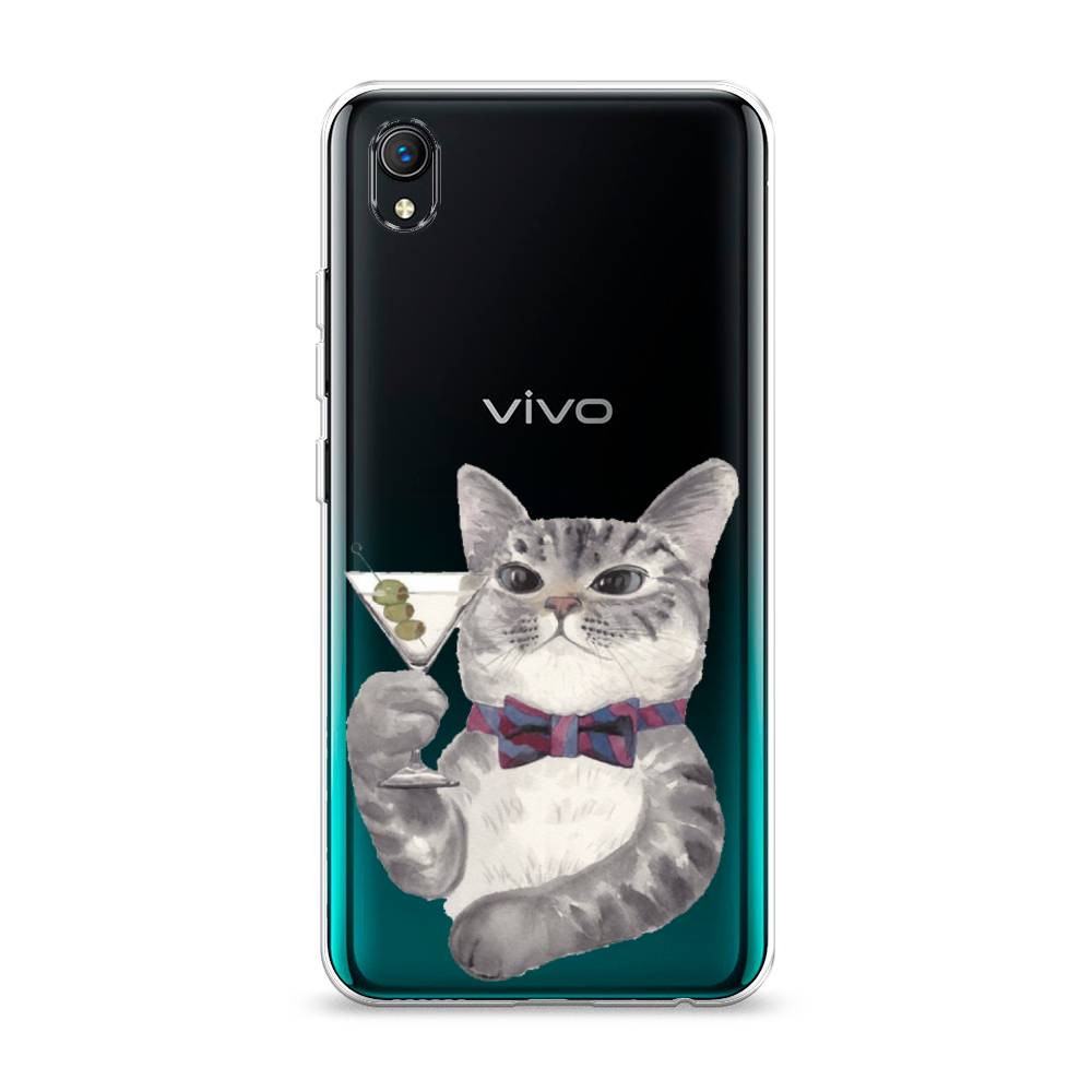 

Силиконовый чехол "Кот джентльмен" на Vivo Y1s, Кот джентльмен