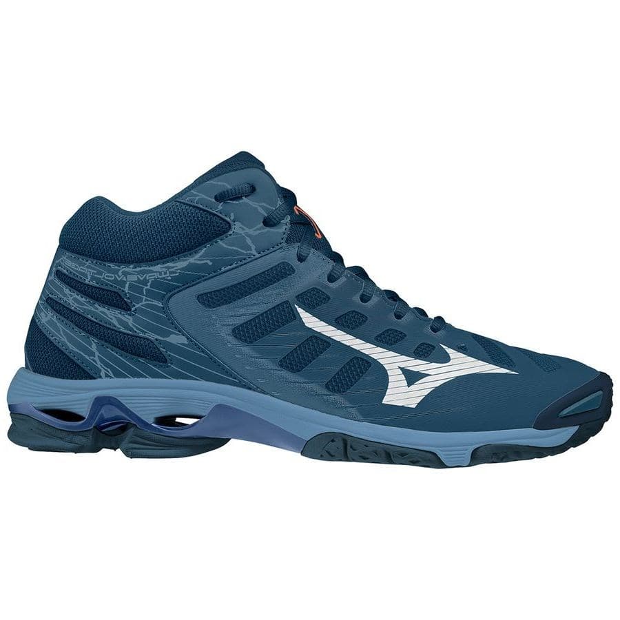 

Кроссовки мужские Mizuno Wave Voltage Mid бирюзовые 13 US, Бирюзовый, Wave Voltage Mid