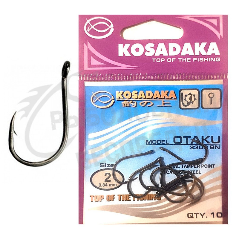 Крючок рыболвный Kosadaka IDUMEZINA size 2 10 шт