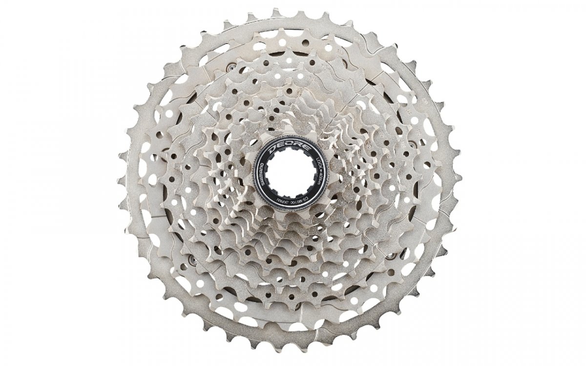 

Кассета SHIMANO Deore M5100 11 ск. (11-42), Серебристый, Deore M5100