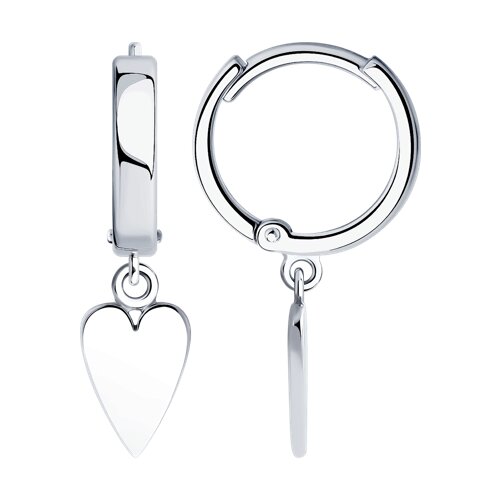 

Серьги конго из серебра ЯХОНТ Золотой 2718762, 2718762
