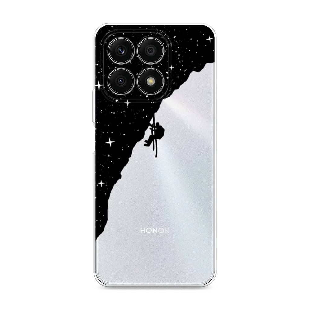 

Чехол Awog на Honor X8A "Скалолаз в космосе", Черный;белый;бежевый, 6120750-4