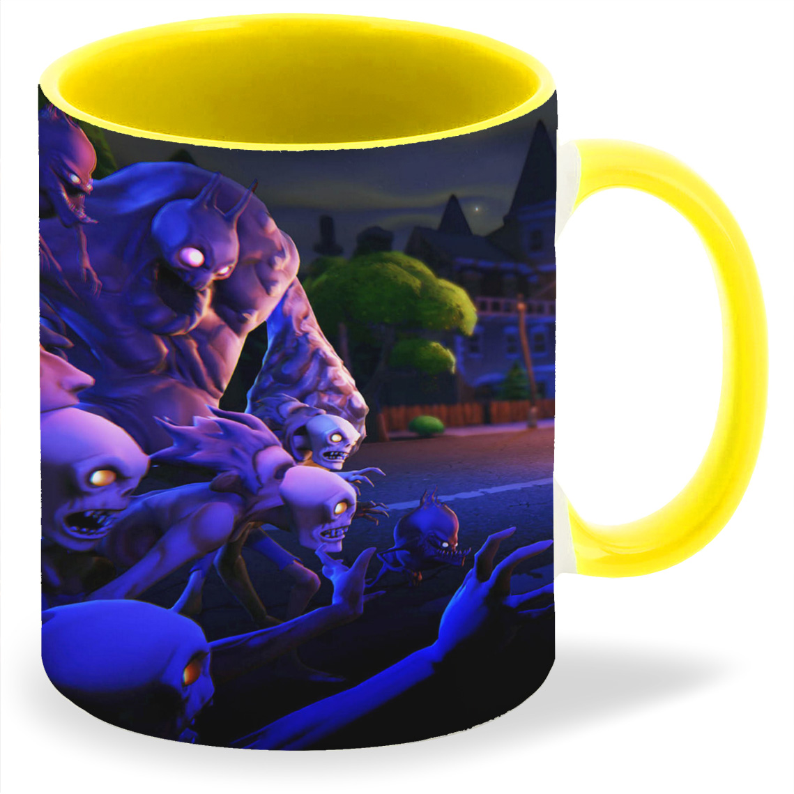 

Кружка CoolPodarok fortnite Противостояние Люди Монстры Ночь