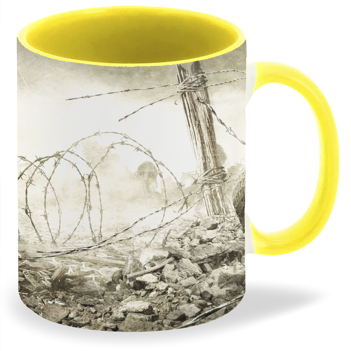 

Кружка CoolPodarok Resistance Fall Of Man Инопланетный череп