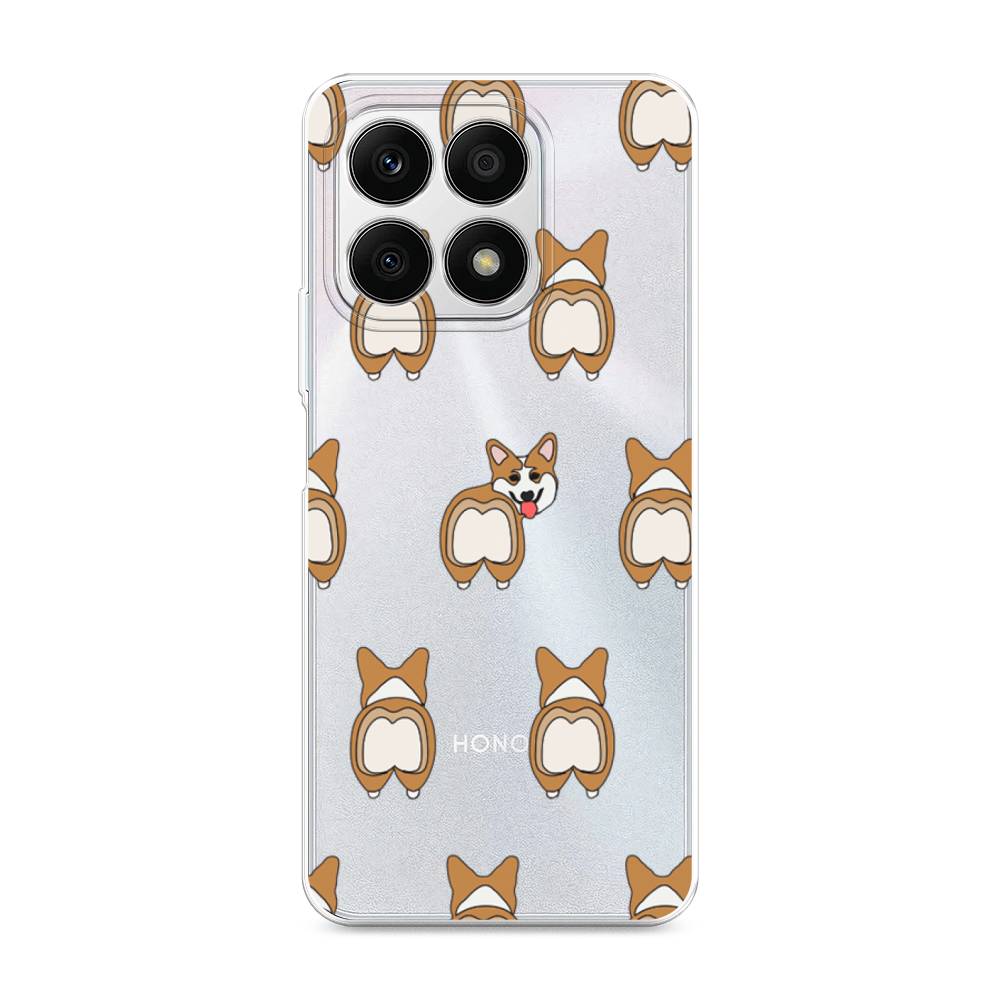 

Чехол Awog на Honor X8A "Милый корги фон", Белый;бежевый;коричневый, 6120750-2