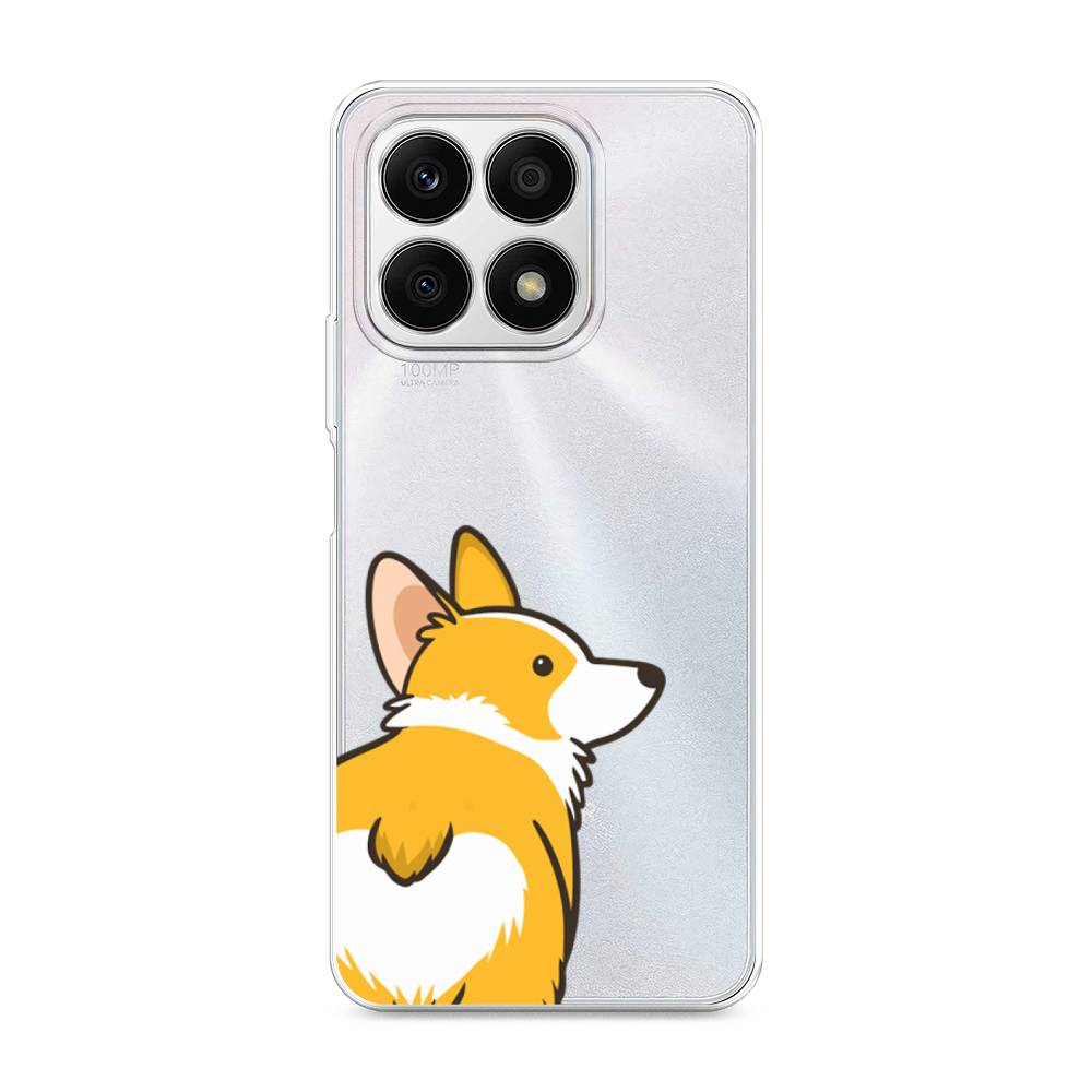 

Чехол Awog на Honor X8A "Корги следуй за мной", Желтый;бежевый;белый, 6120750-2