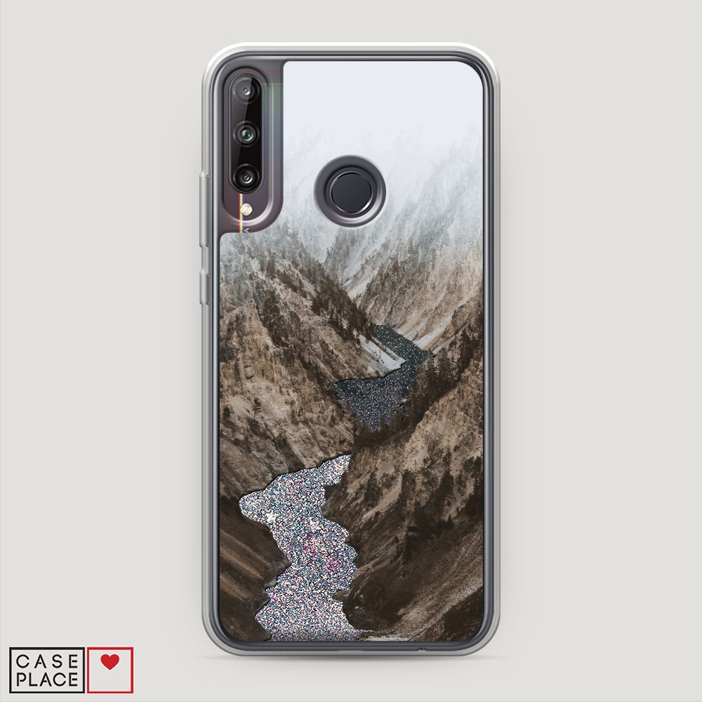 

Чехол Awog на Huawei P40 lite E/Honor 9C/Y7p "Горная река", Разноцветный, 612491-1