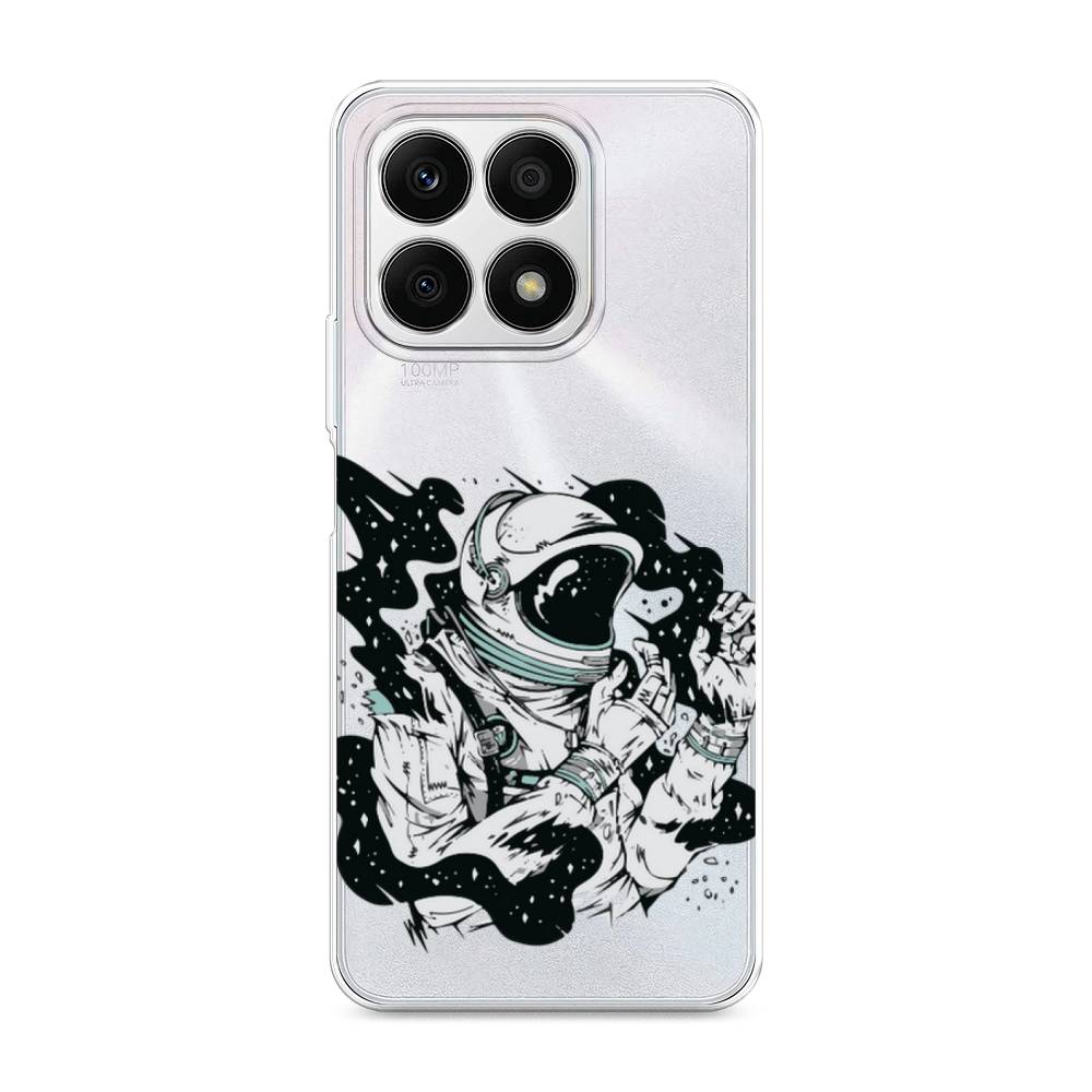 

Чехол Awog на Honor X8A "Космонавт арт", Черный;бежевый;белый, 6120750-7