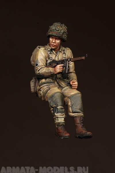 

3587SOGA Sergeant 101st Airborne Division on Sherman.