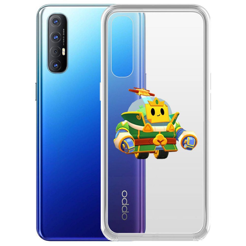 

Чехол-накладка Brawl Stars-Изумрудный Принц Спраут для Oppo Reno3 Pro