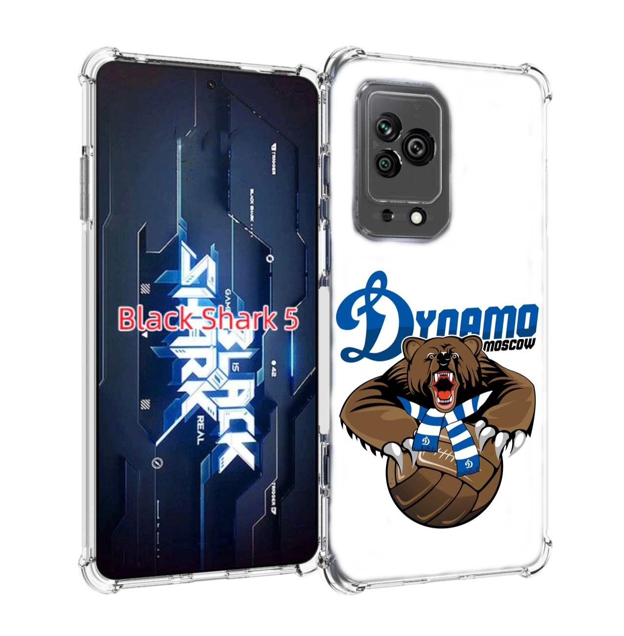 

Чехол MyPads ФК Динамо медведь для Xiaomi Black Shark 5, Прозрачный, Tocco