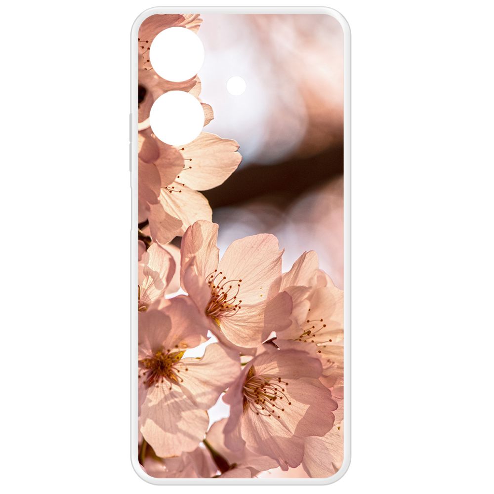 

Чехол-накладка Krutoff Clear Case Ранняя весна для Realme Note 60, Прозрачный
