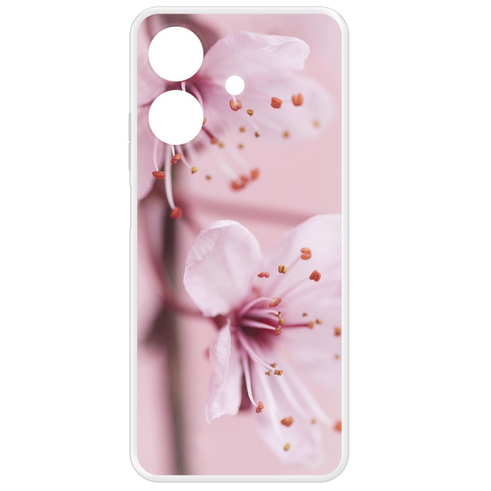 

Чехол-накладка Krutoff Clear Case Весна для Realme Note 60, Прозрачный