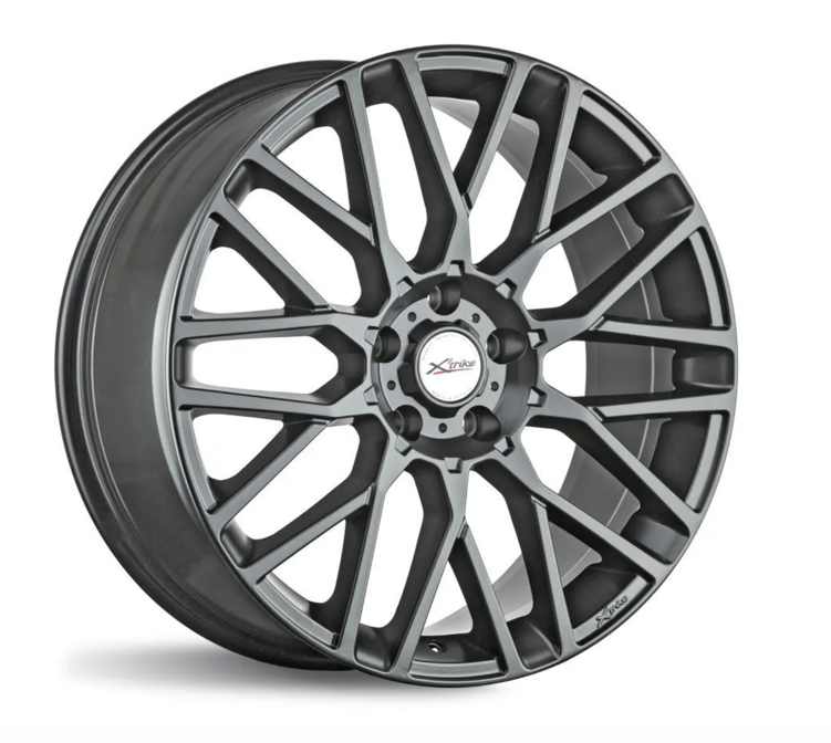 

Колесный диск X'trike X-137 8,5\R20 5-114,3 ET35 d60,1 BKM Toyota Hihglander литой черный, Серый