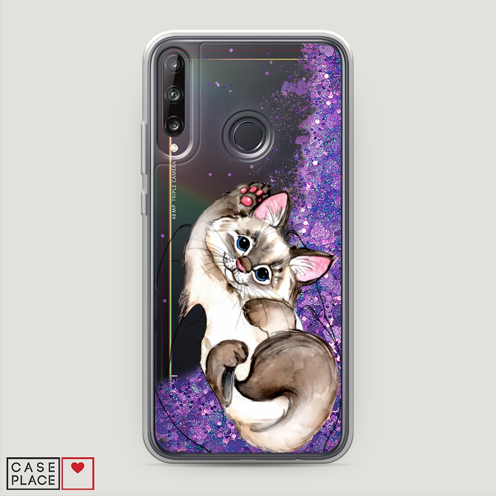 

Чехол Awog "Котенок в ладошках" на Huawei P40 lite E/Honor 9C/Y7p, 612492-1