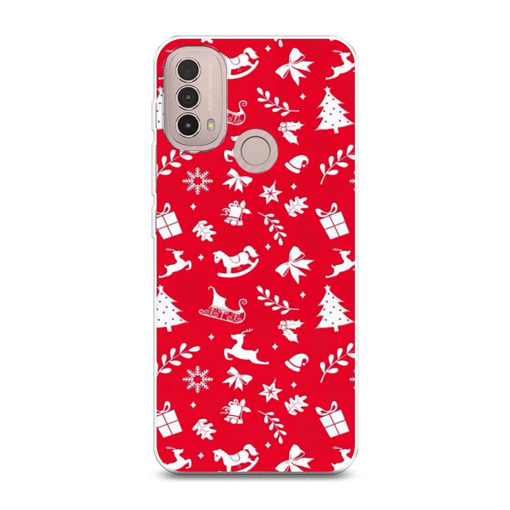

Чехол MyPads тигр-в-кругу для UleFone Power Armor 14/14 Pro, Красный;белый, 113450-5