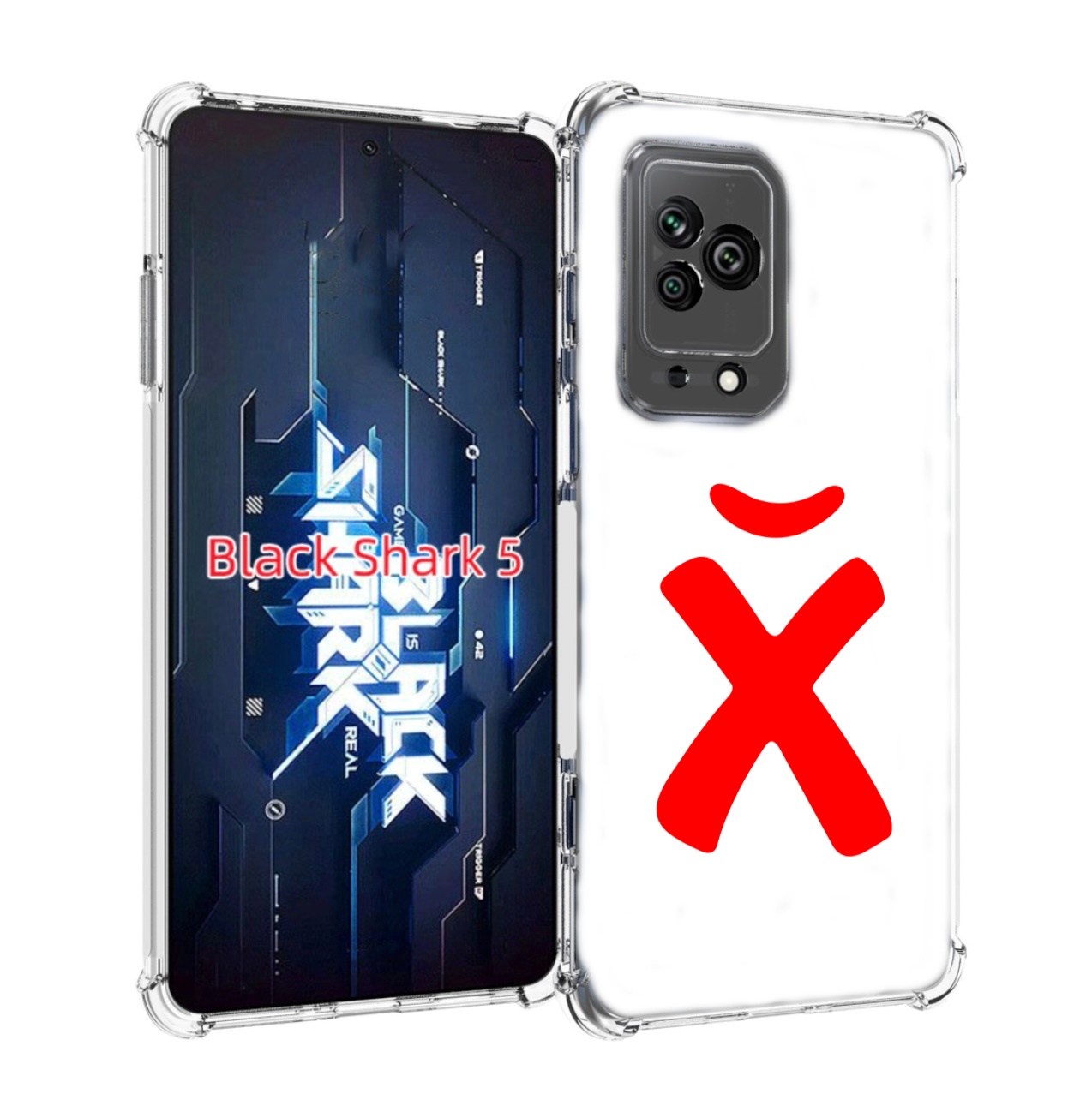 

Чехол MyPads абстракция буква х для Xiaomi Black Shark 5, Прозрачный, Tocco