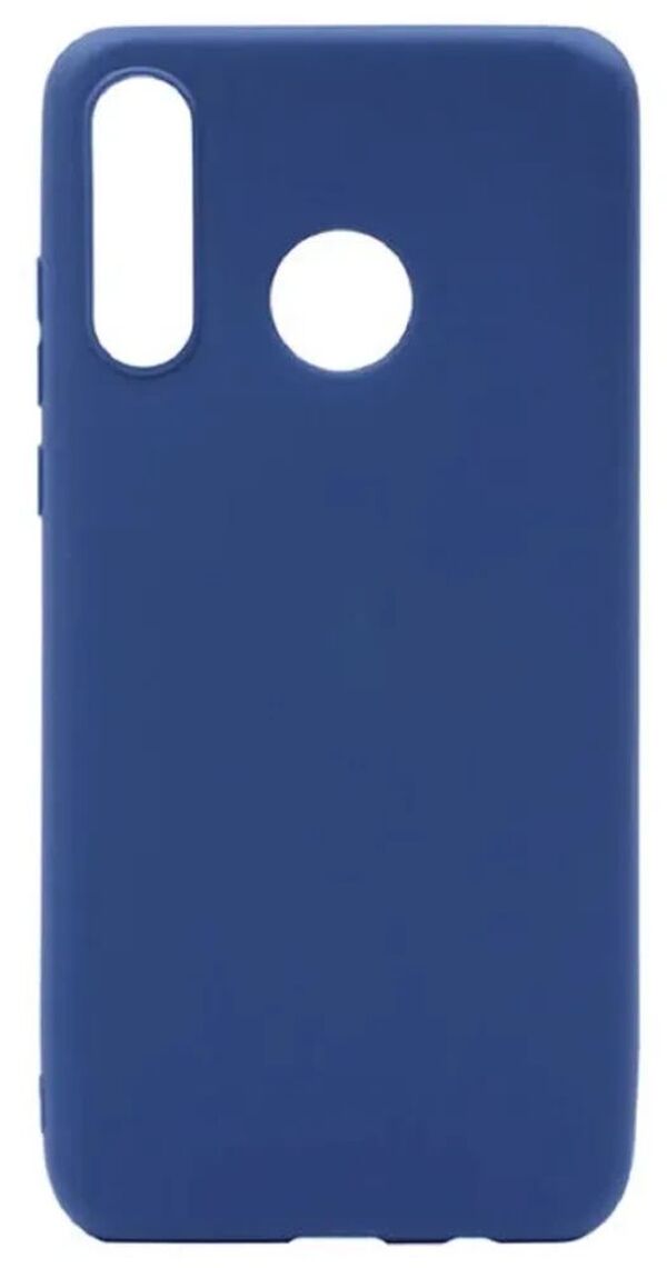 

Чехол матово силиконовый для Huawei Honor 20S/20 lite/P30 lite Blue, Синий