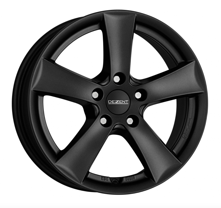 

Диск Dezent RE dark 16 / 6.5J PCD 5x112.00 ET 50.00 ЦО 70.10 / Черный матовый